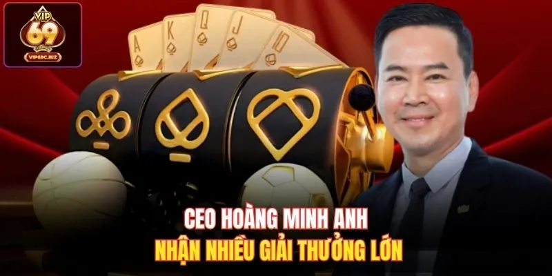 CEO Hoàng Minh Anh nhận nhiều giải thưởng lớn